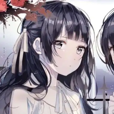 高清好看的动漫二次元闺蜜头像一对两张图片