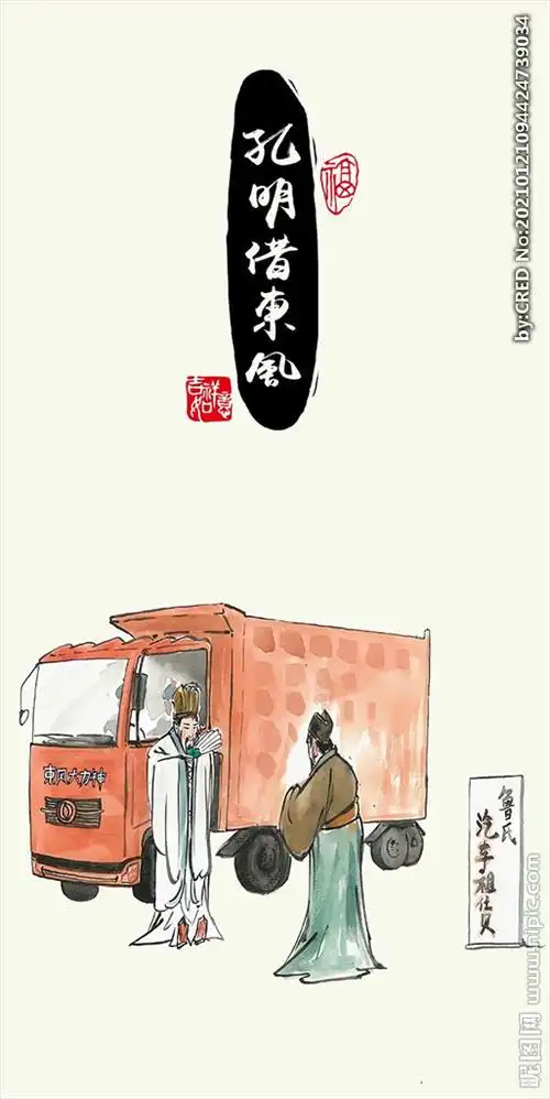 搞笑三国装饰画图片