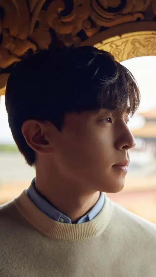 邓伦休闲清新迷人写真,图片大全,高清,图库-回车桌面