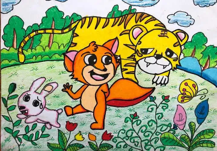 艺源美校"2020六一美术作品展"少儿油画棒作品抢先看