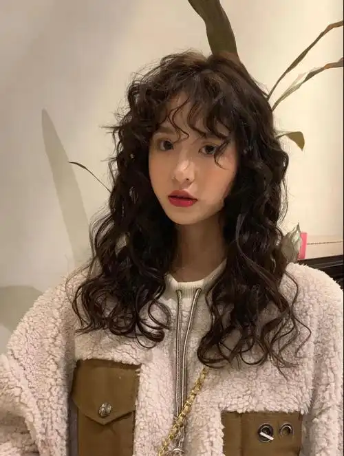 不踩雷的小卷毛烫发,不显老还洋气!