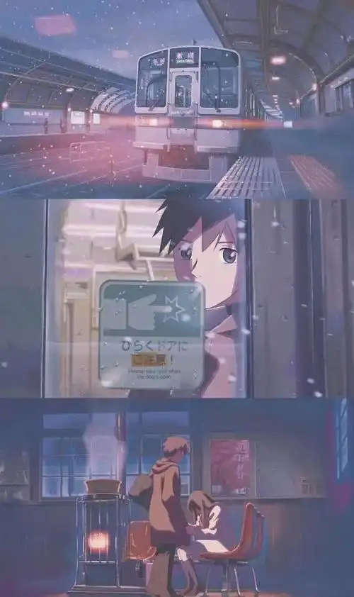 唯美有意境的动漫拼接高清壁纸