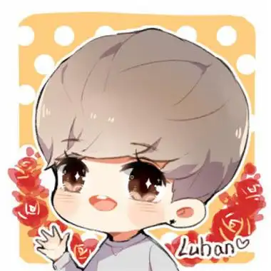 exo鹿晗可爱超萌漫画头像大全