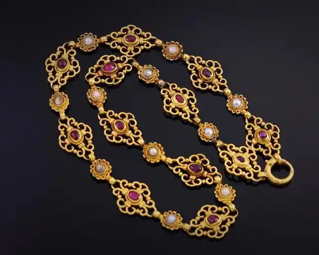 新艺术西洋古董项链