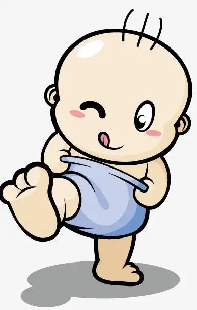 调皮婴儿