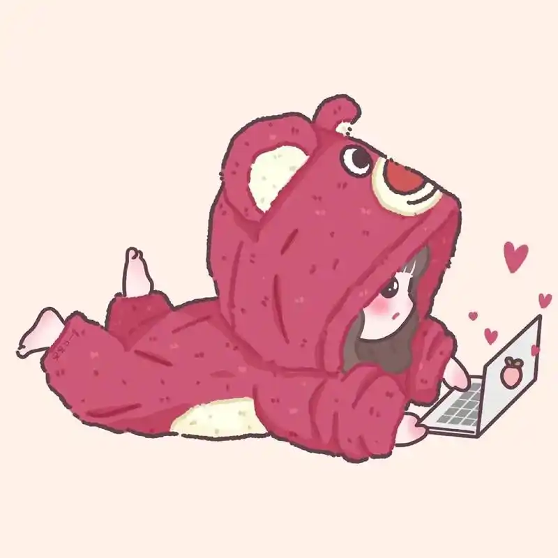 愿所有美好不期而遇 #可爱卡通情侣头像 #敲可爱情头 #图文伙伴计划