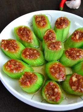 蒜蓉蒸丝瓜_蒜蓉蒸丝瓜做法大全_蒜蓉蒸丝瓜家常做法-好厨网