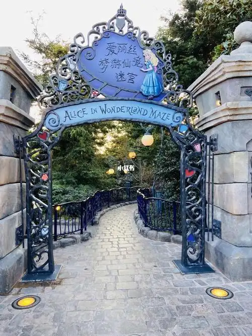 迪士尼攻略78爱丽丝梦游仙境迷宫