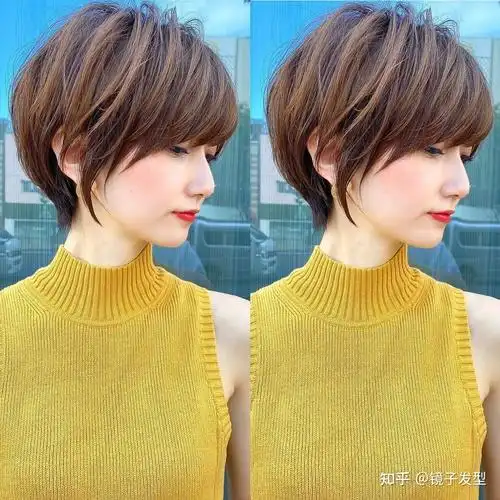 短发是这两年一直比较火的发型,立体层次短发又是所有短发当中修饰
