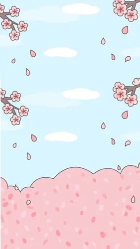 简约 可爱 清新 软萌 背景图片 平铺 素材 锁屏 壁纸(●ω