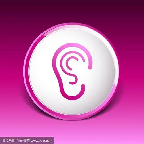 耳朵图标听听聋人标志
