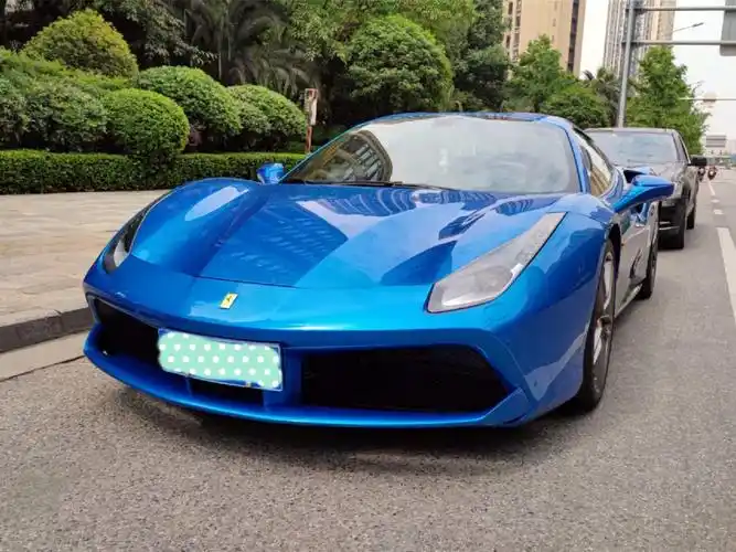 09法拉利 488 spider 7899蓝外/黑内6015二手车寄售:94