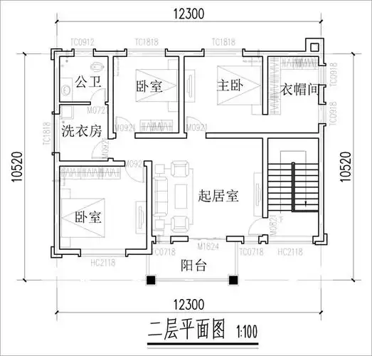 岳阳长9米宽12米农村自建房设计图-岳阳自建房施工队-乡村别墅公司
