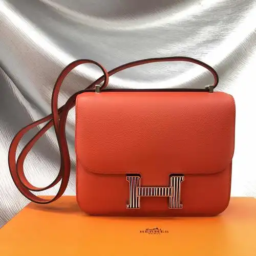 爱马仕康康包--中国红,更出众--休闲约会专用