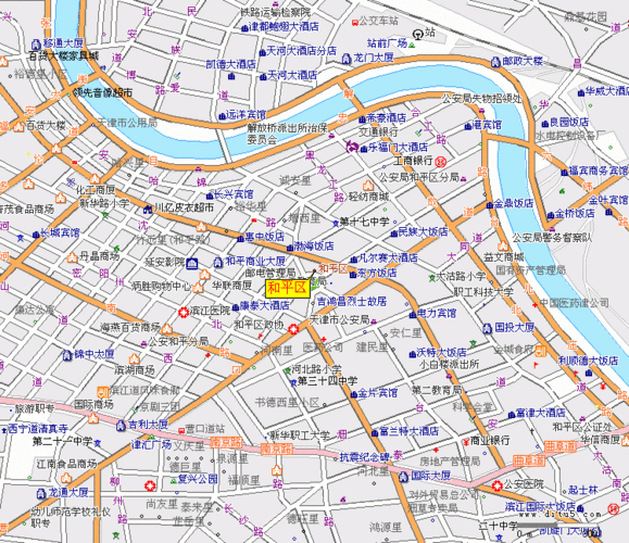 天津市塘沽区地图 下一张:天津市塘沽区-津南区-大港区局部卫星地图