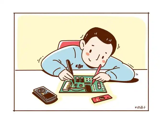 大疆dji | 人物访谈插画