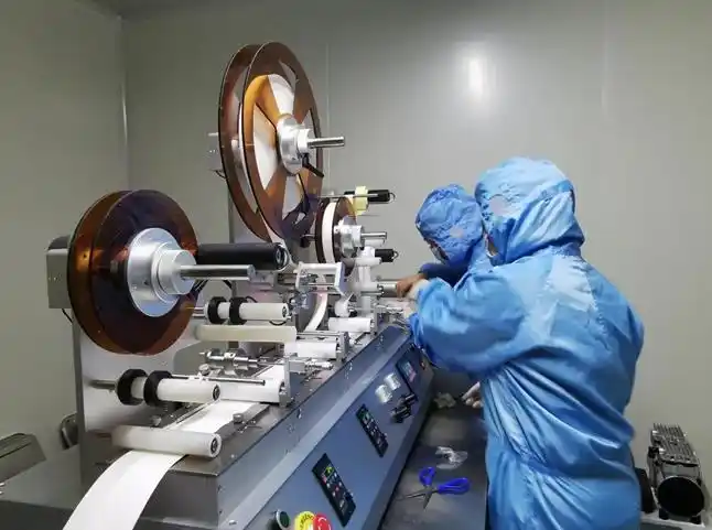 新赛亚实验室内,研究人员正在进行实验(谢力/摄)