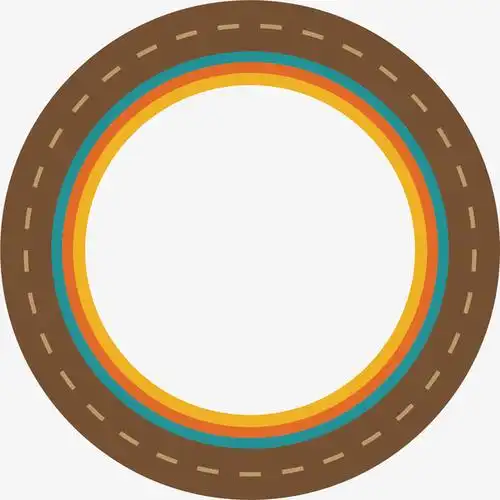 矢量图圆形的跑道