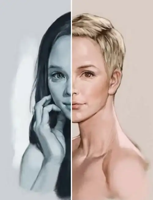 短短4分钟画出女人的一生