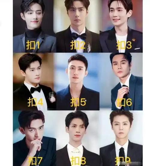 中国颜值最高的男明星排名出炉