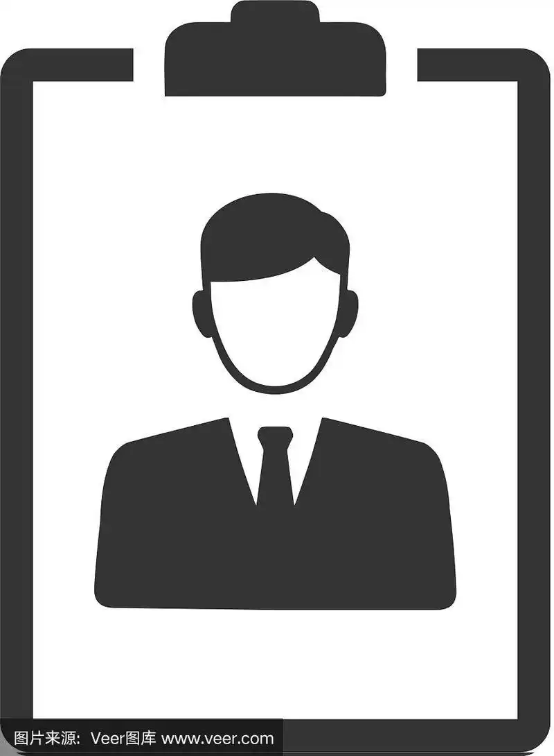 候选人的简历图标
