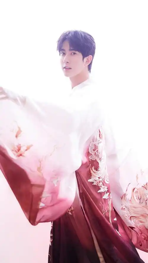 于朦胧古风儒雅汉服造型唯美帅气写真