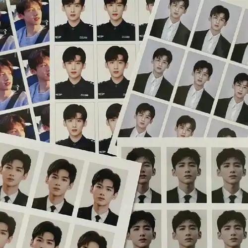 白敬亭制服证件照