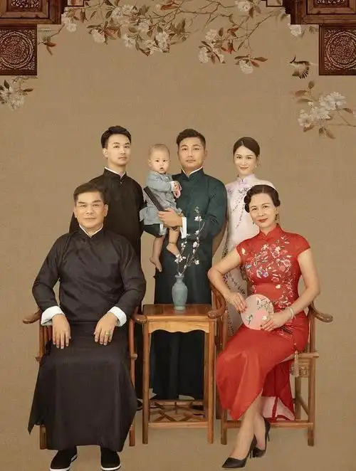 年末想拍全家福?服装造型都帮你们准备好了,照着穿温馨又上照