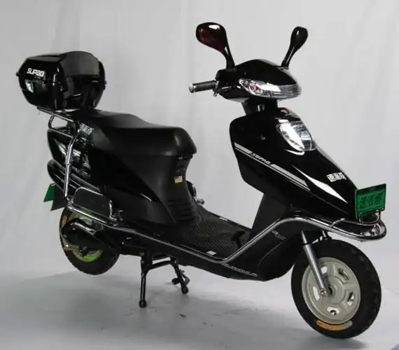 速派奇金元宝电动摩托车整车外观图片