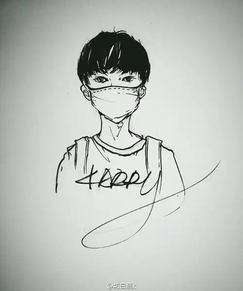 王俊凯# #tfboys王俊凯# #tfboys# 饭绘图 cr:坊白鹿k