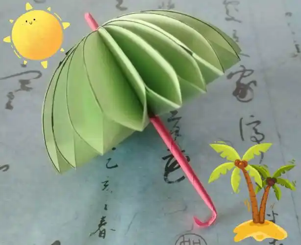 手工制作——《小雨伞》