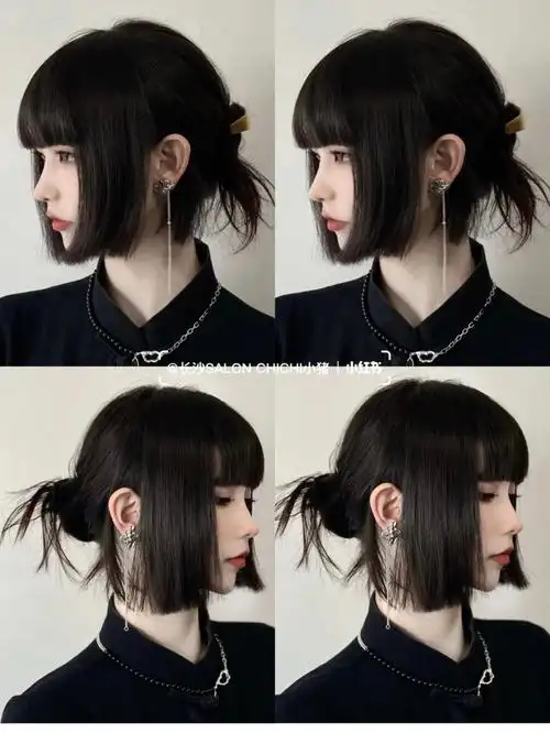 甜酷发型可以这么好看,女生公主切发型