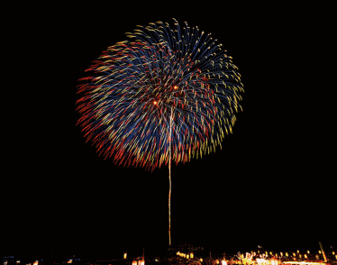 凌晨000刚拍的烟花照太漂亮了