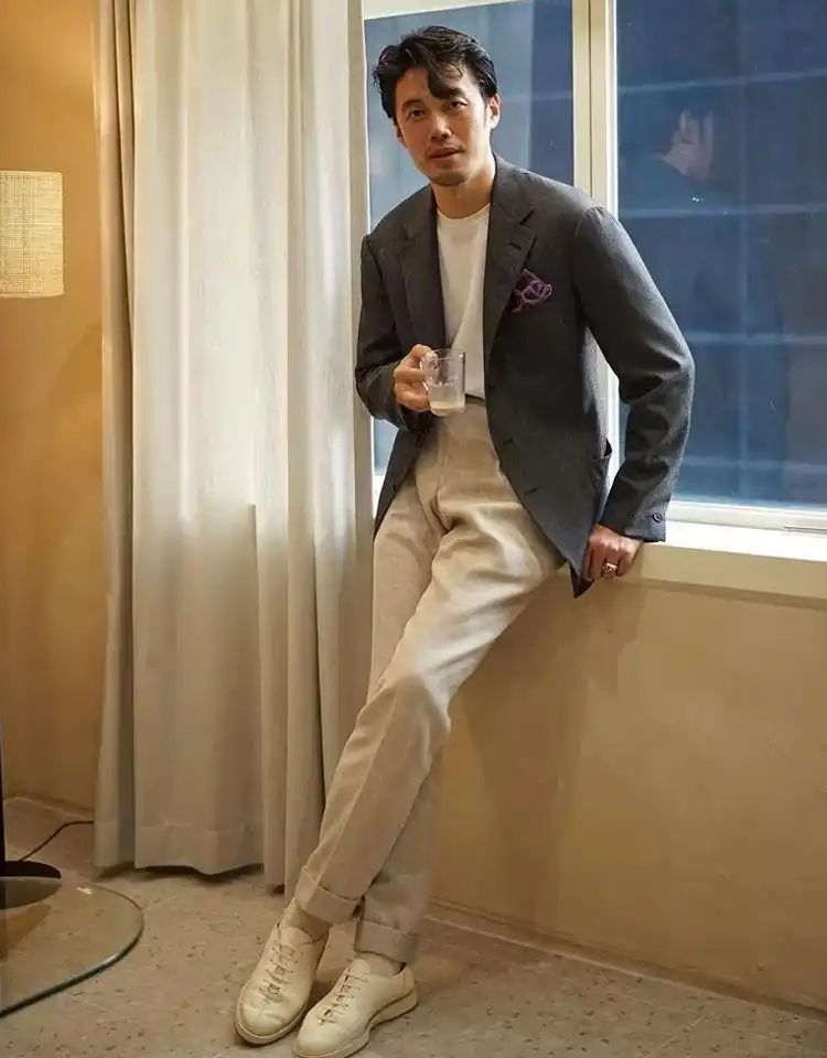 中年男人的穿搭禁忌:衣服太紧,裤子太长,鞋子带跟!快看你是吗