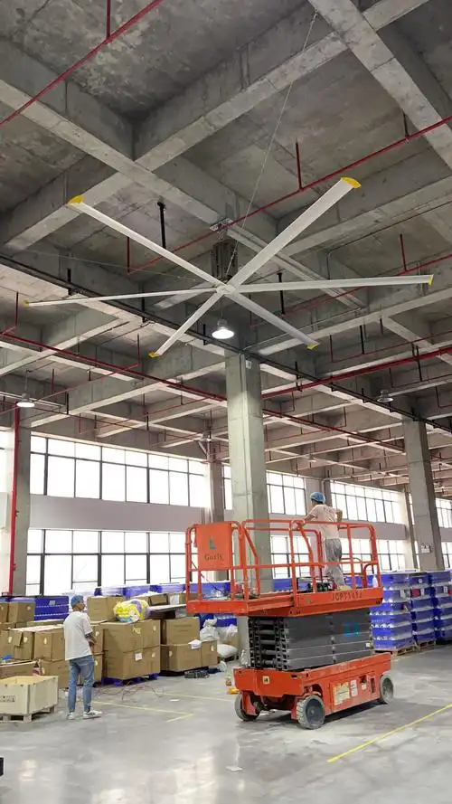 恒爽达体育馆厂家工业大风扇节能车间物流仓储大吊扇