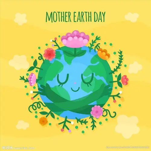 看.地球妈妈笑了