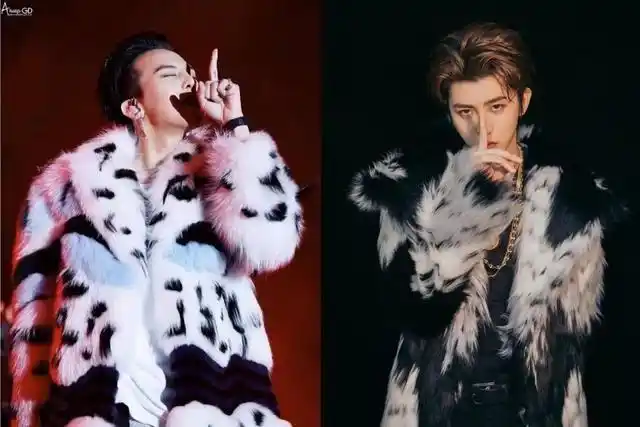 蔡徐坤模仿权志龙成瘾?看了两人对比照,你觉得像吗?