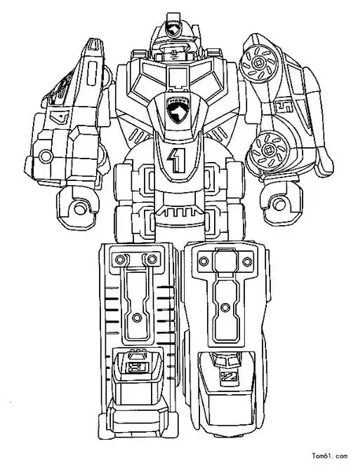 恐龙战队-简笔画图片-儿童资源网手机版