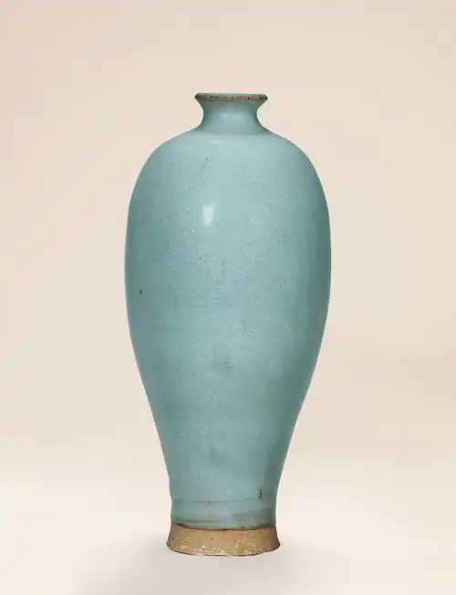 【明 钧窑天蓝釉梅瓶】拍卖品_图片_价格_鉴赏_明代单色釉瓷器_雅昌