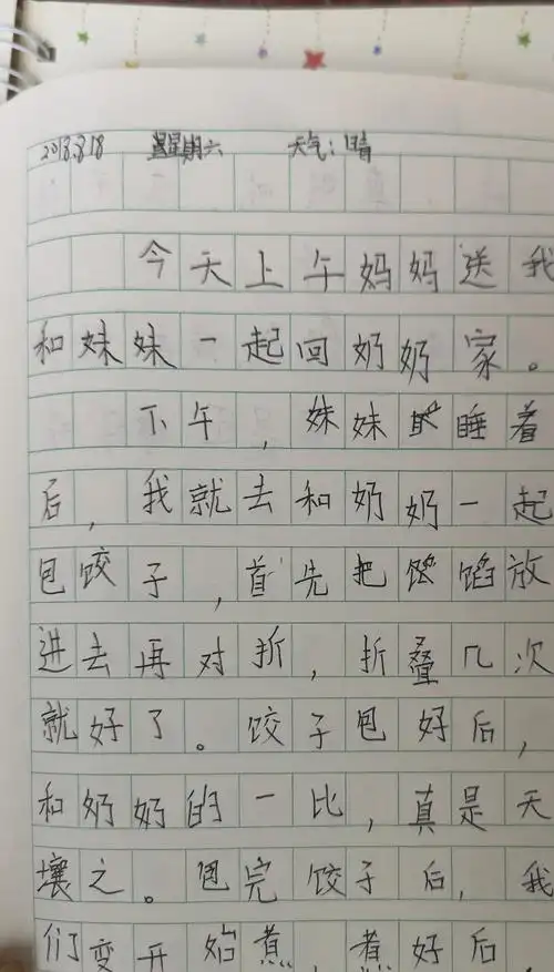 五(3)卢严艺暑假的我每天坚持练习字,每天坚持一页算数,一篇日记.