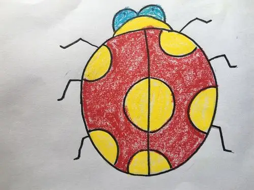 建大物业幼儿园中班美术课!