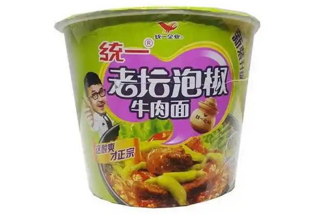统一泡椒牛肉面