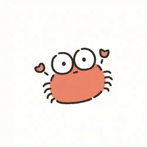 卡通小螃蟹