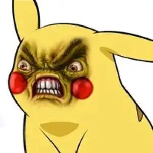 暴躁皮卡丘头像