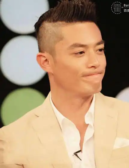 男生夏季什么发型最酷帅 霍建华两边超短莫西干发型(3)