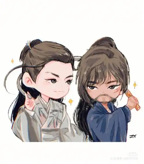 山河令主题呆萌头像