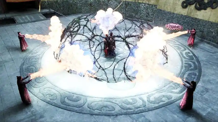 真人斗罗:黄金圣龙变黄金狗,比比东魂环辣眼,蓝银囚笼困自己?