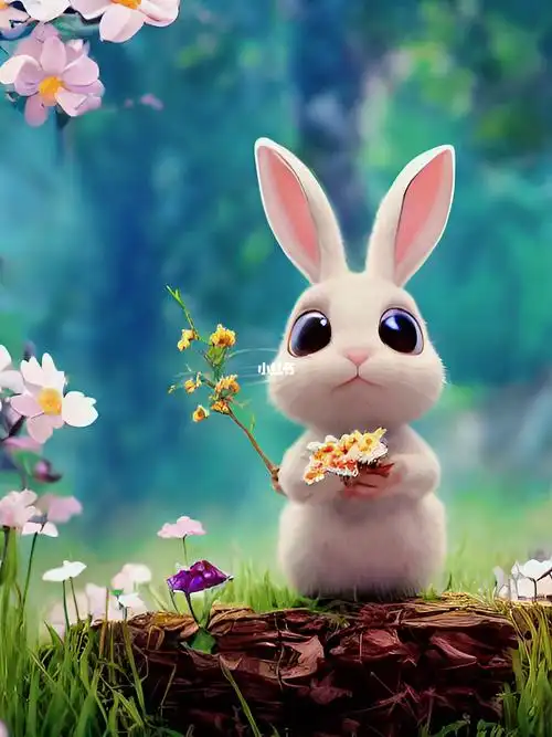 小兔子是世界上最可爱的小动物