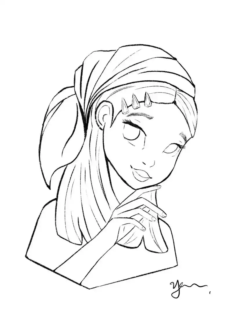 照片转手绘 #可爱卡通头像 #图文扶持计划入口 #手绘头像 - 抖音