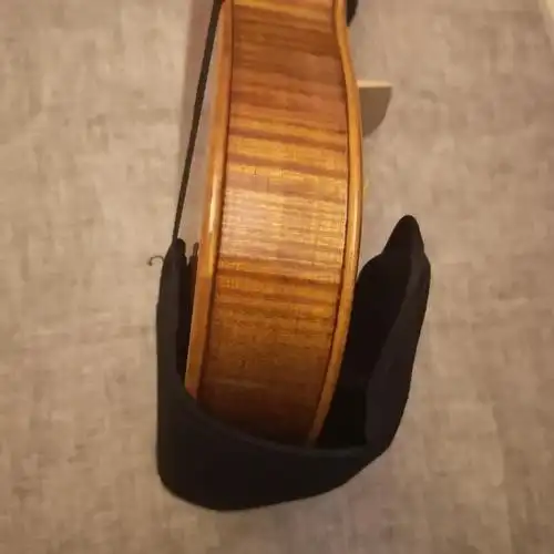 3/4-4/4纯棉腮托垫1个 黑色全棉小提琴腮托垫软布腮拖垫肩垫托腮垫1/2